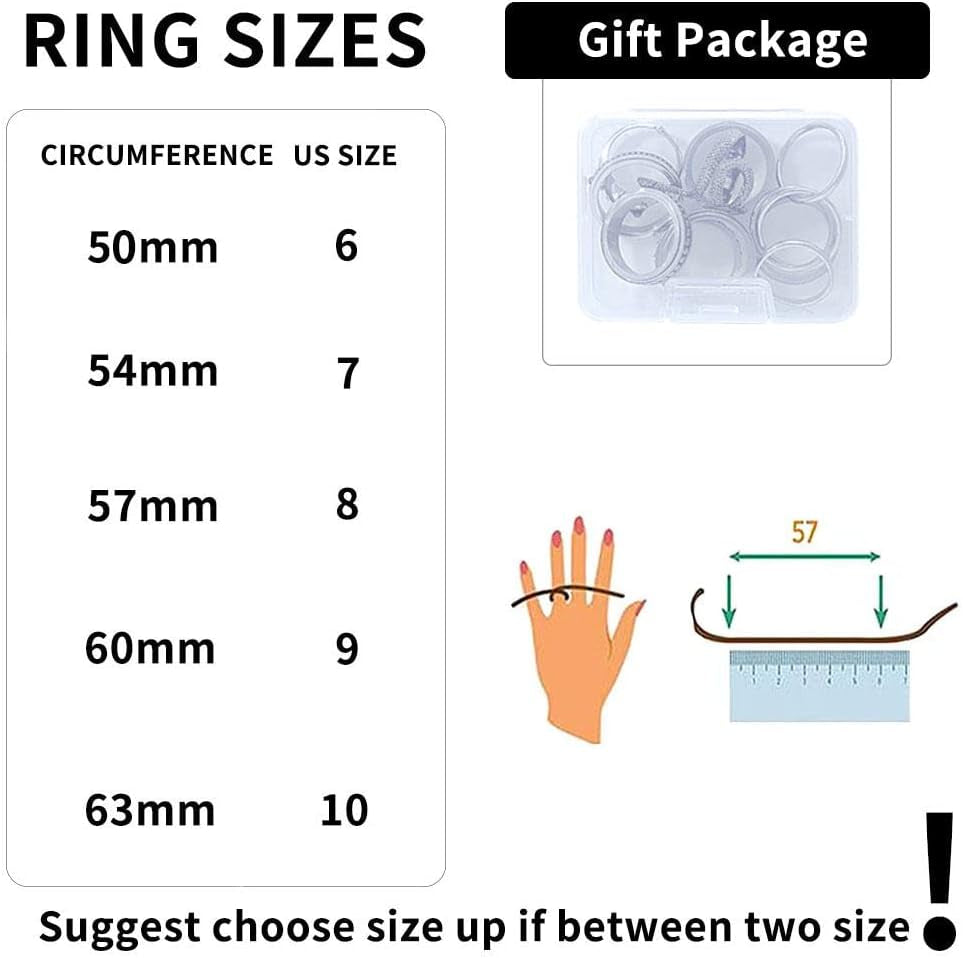 Fidget Spinner Ring anti Anxiety Ring 