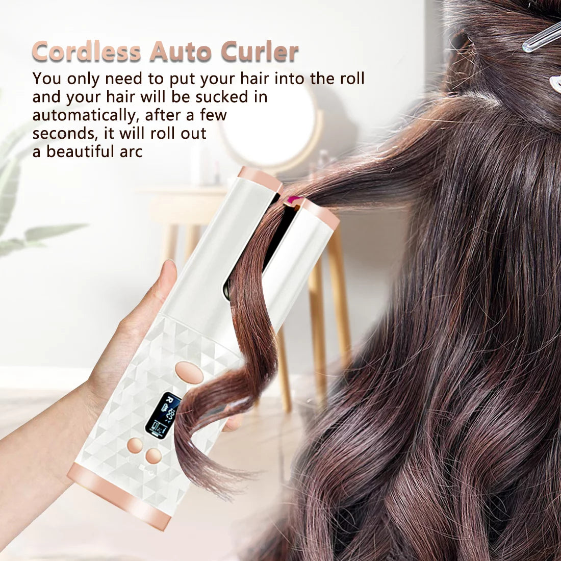 Automatic Cordless Hair Curler