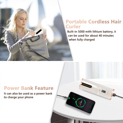 Automatic Cordless Hair Curler