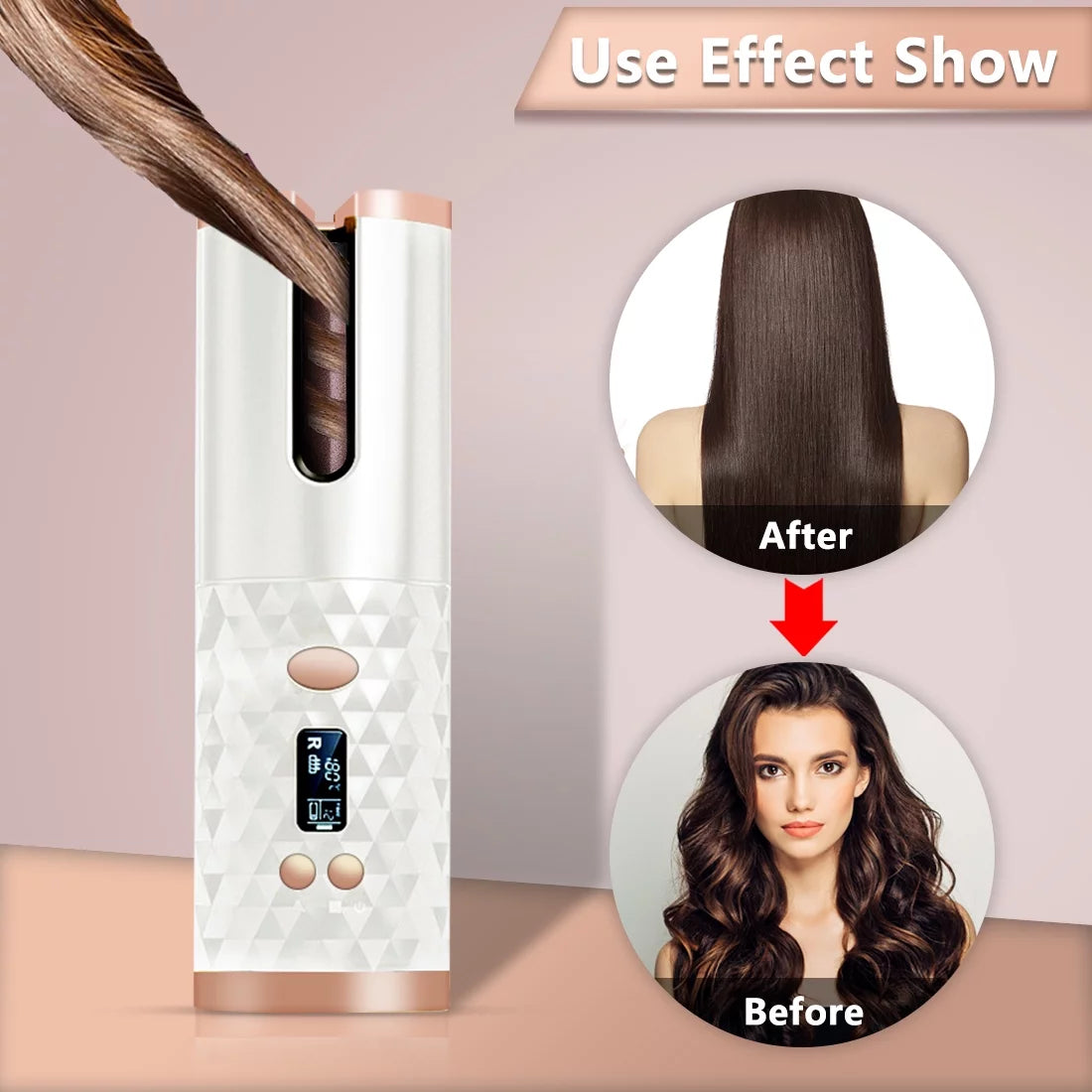 Automatic Cordless Hair Curler