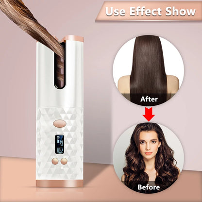 Automatic Cordless Hair Curler